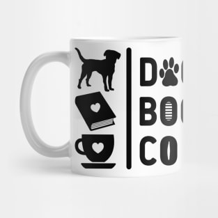Dogs books coffee Mug